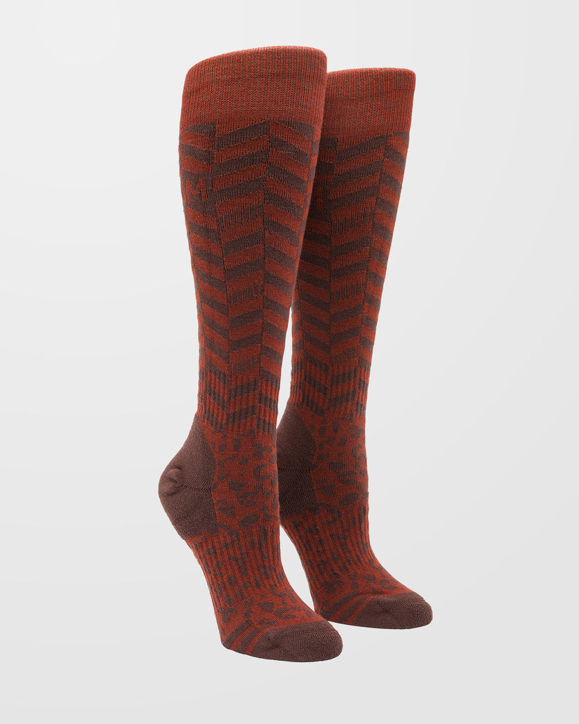 Cheetah Chev Otc Socken - Henna