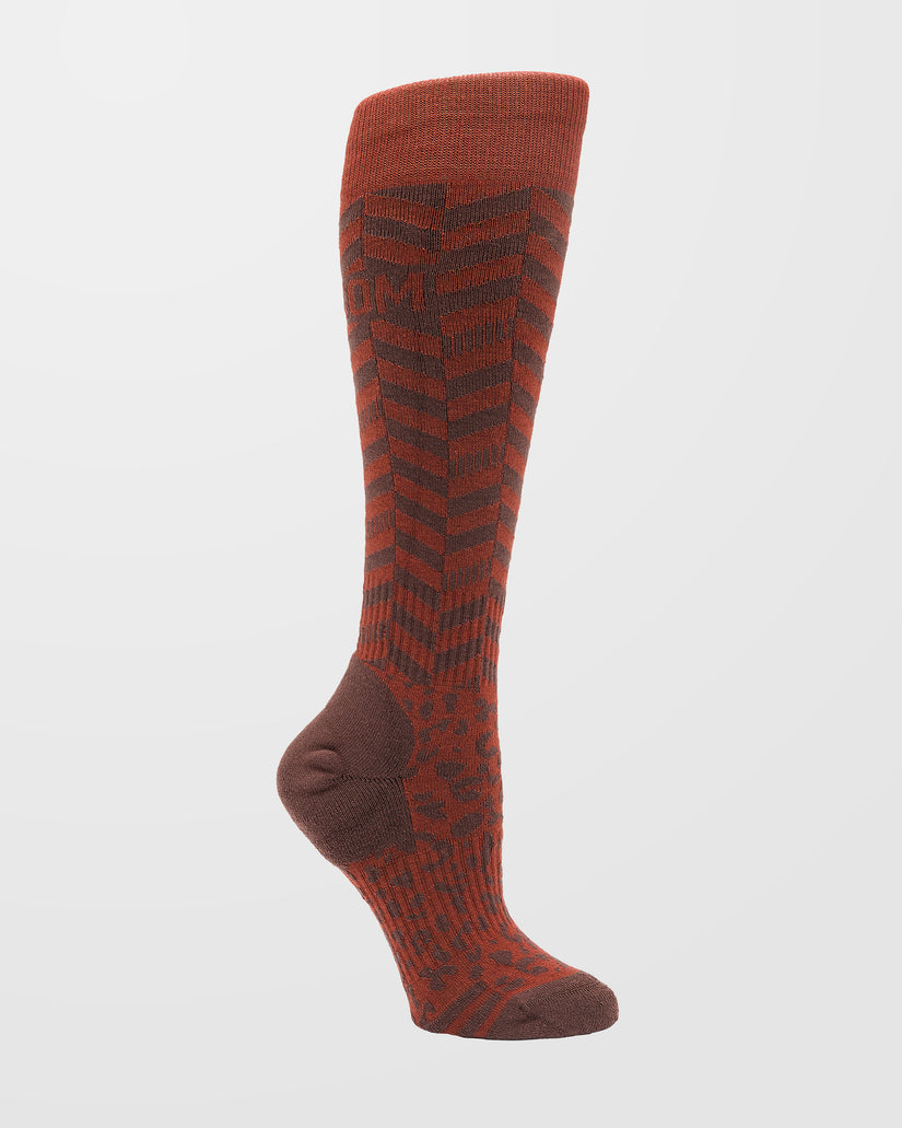 Cheetah Chev Otc Socken - Henna