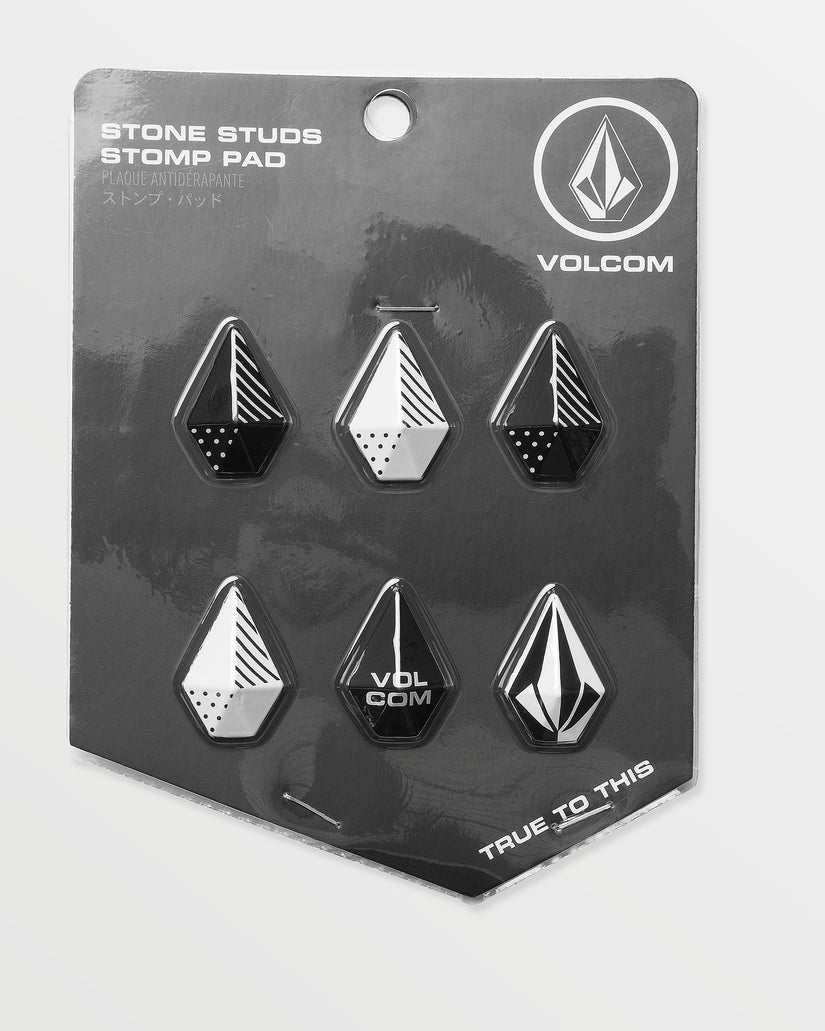 Stone Studs Stomp - Black White