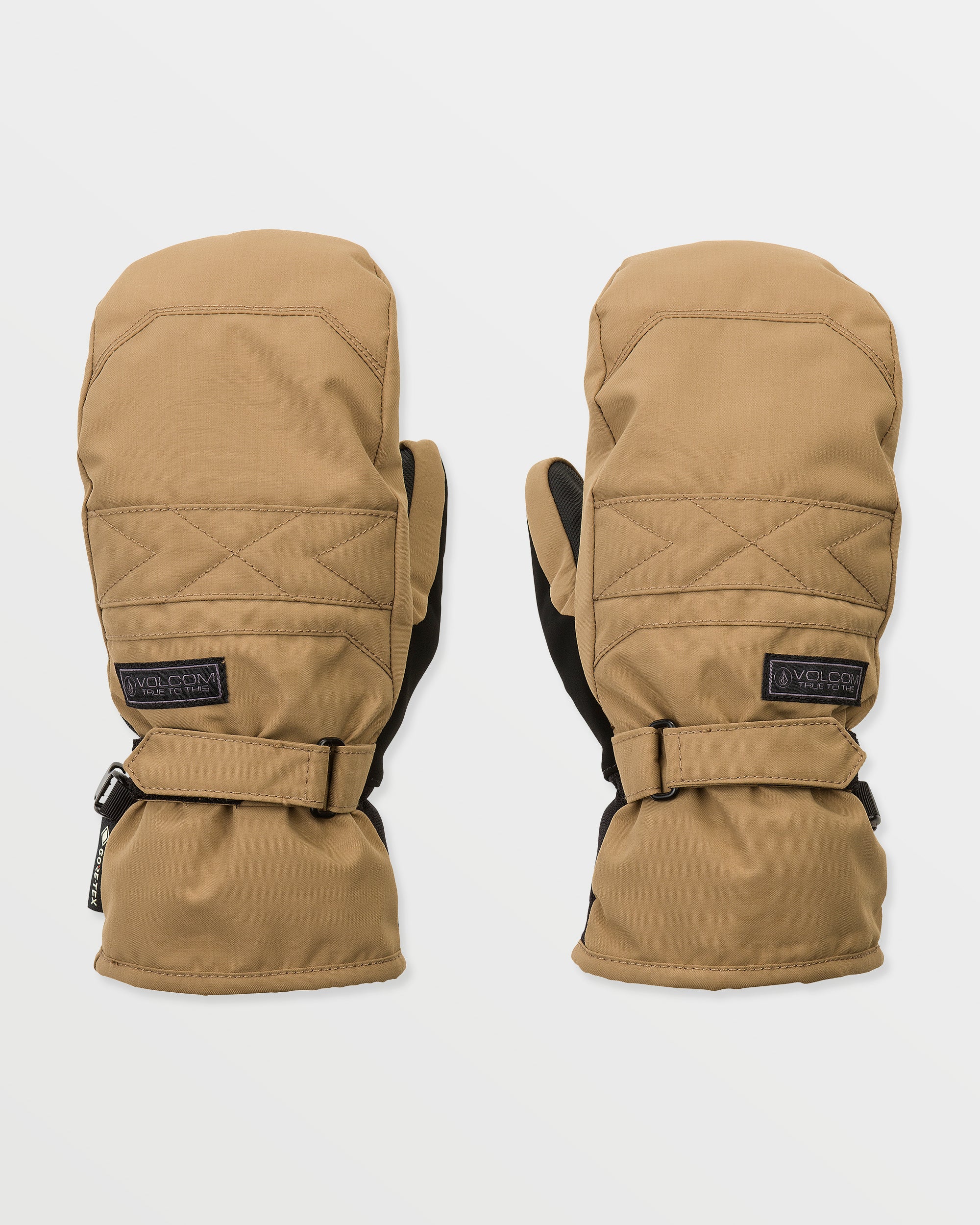V.Snow Trigger Mittens - Stone - Men - Volcom EU – Volcom Europe