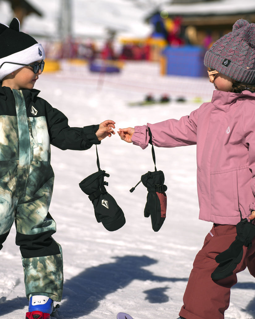 Day Saver Youth Mittens - Black