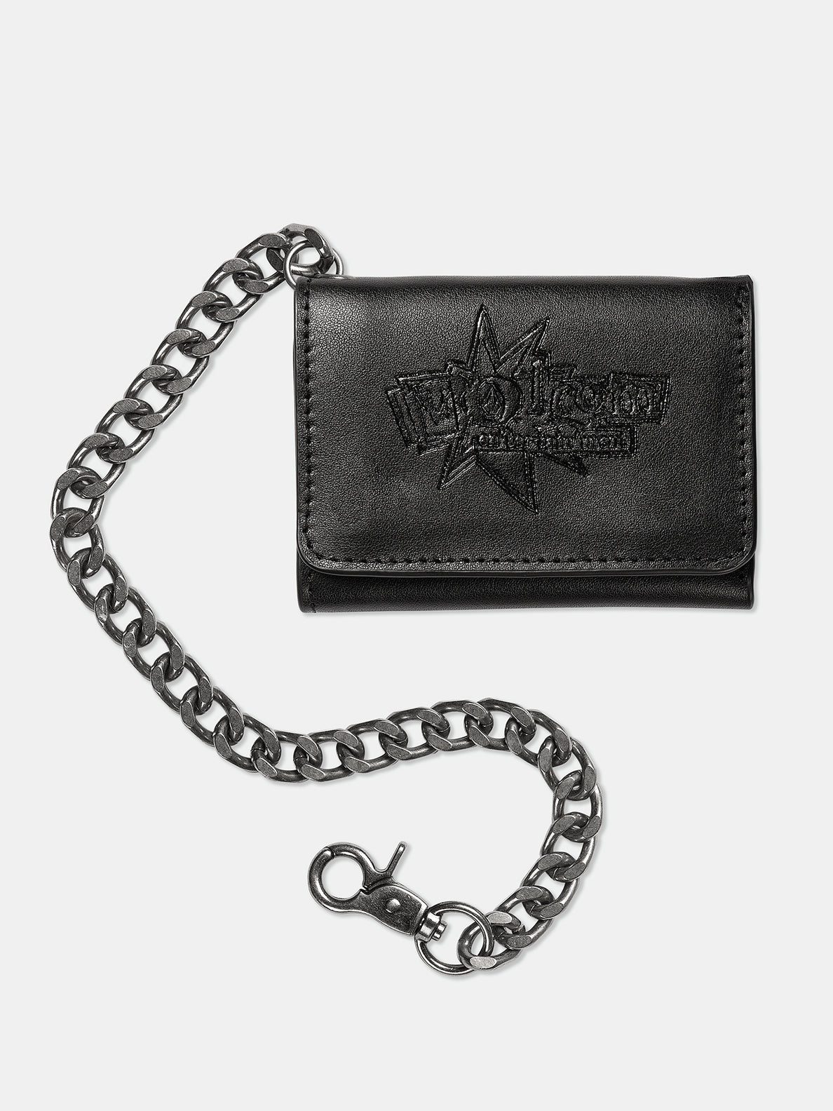 V Ent Leather Wallet - BLACK