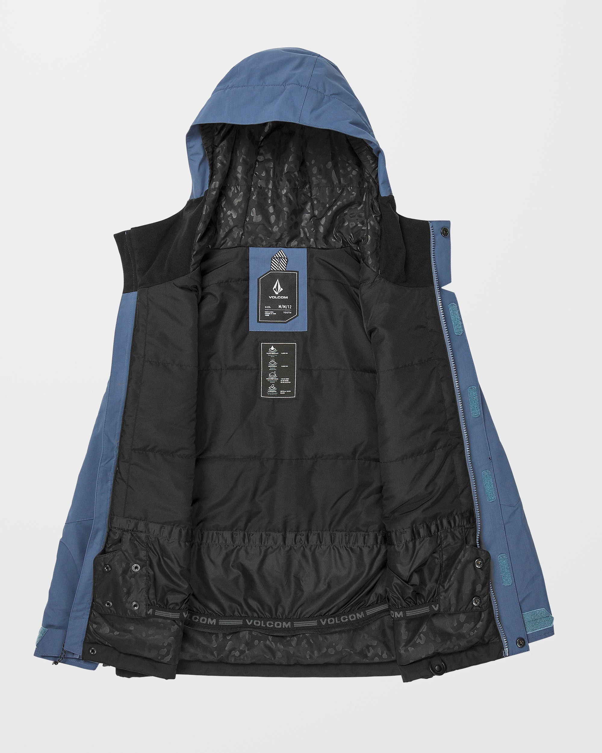 Sass'N'Fras Insulated Jacket - Indigo - (KIDS) - Volcom EU - 2