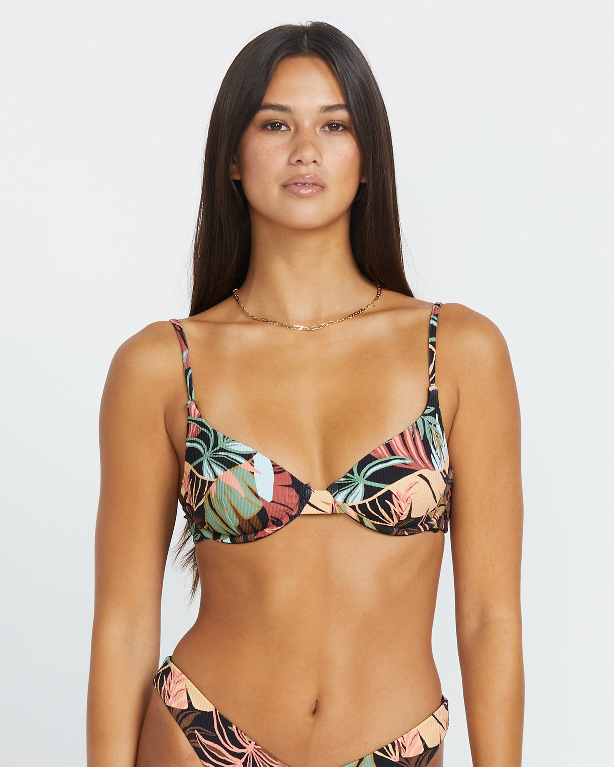 Day And Night Tropic Uwire Bikini Top - MULTI