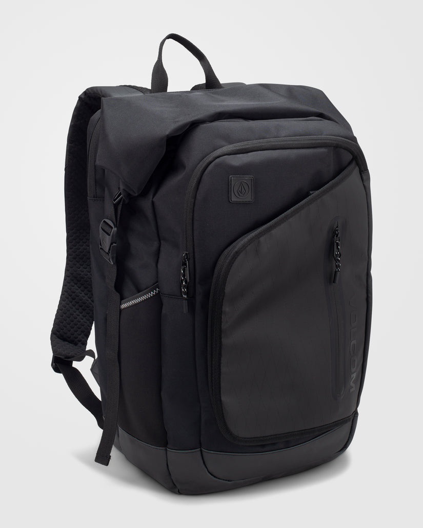 backpack that can hold a 15 inch laptop volcom Forecast Dry Backpack - Black - Men