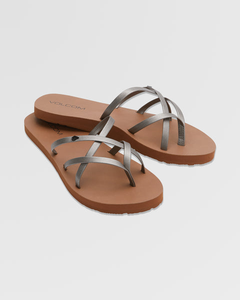 New School II Sandals - OLD GOLD - Women - Volcom EU – Volcom Europe