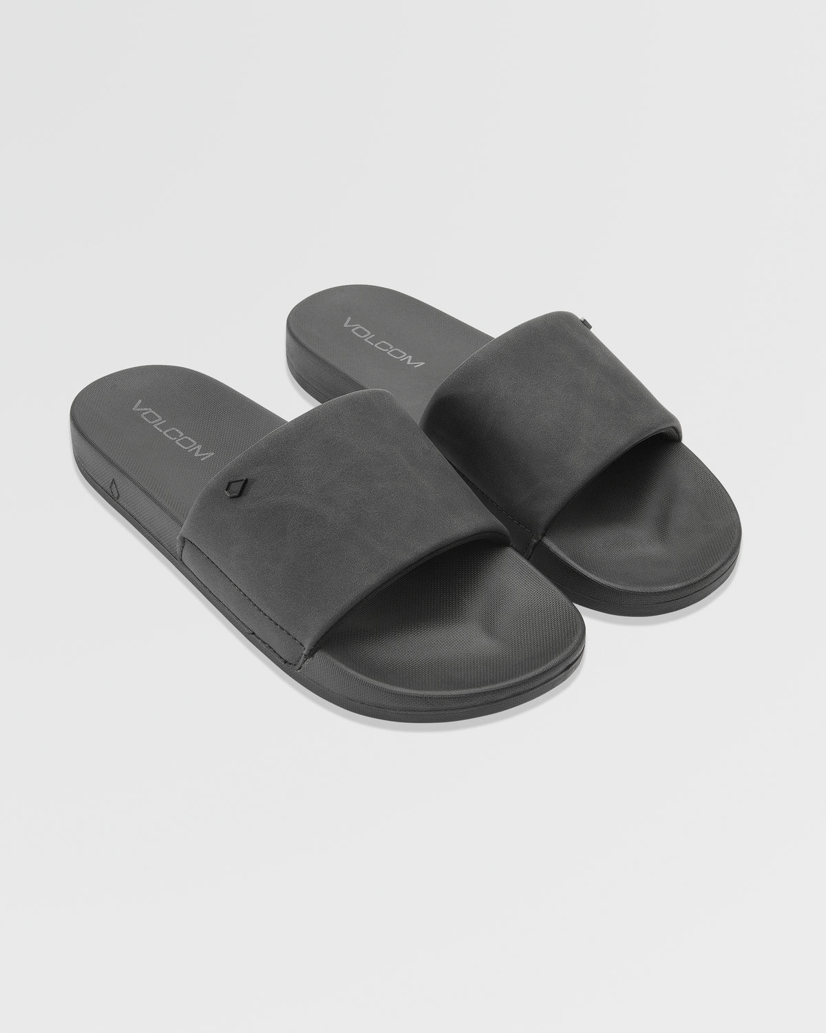 Volcation Slide Sandals - BLACK OUT - Women - Volcom EU  display picture 3