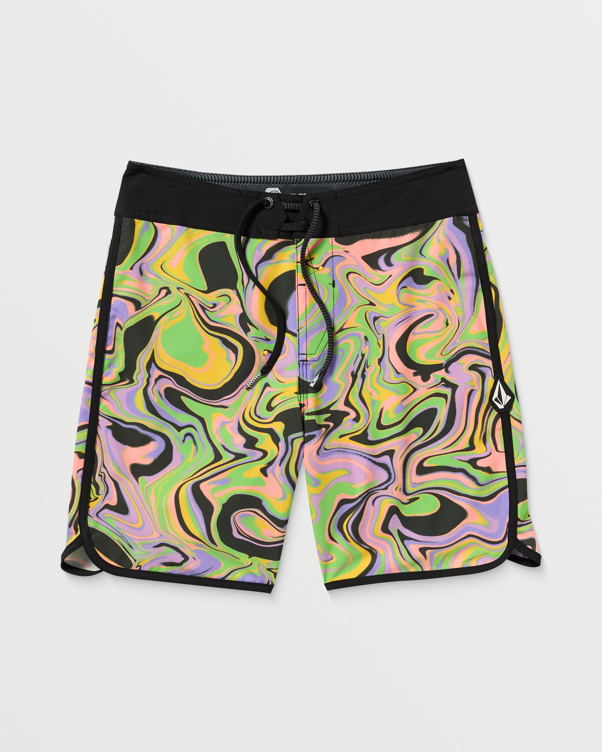 Mod Infuse Scallop Boardshort - STEEL GREY - (KIDS) - Volcom EU ...