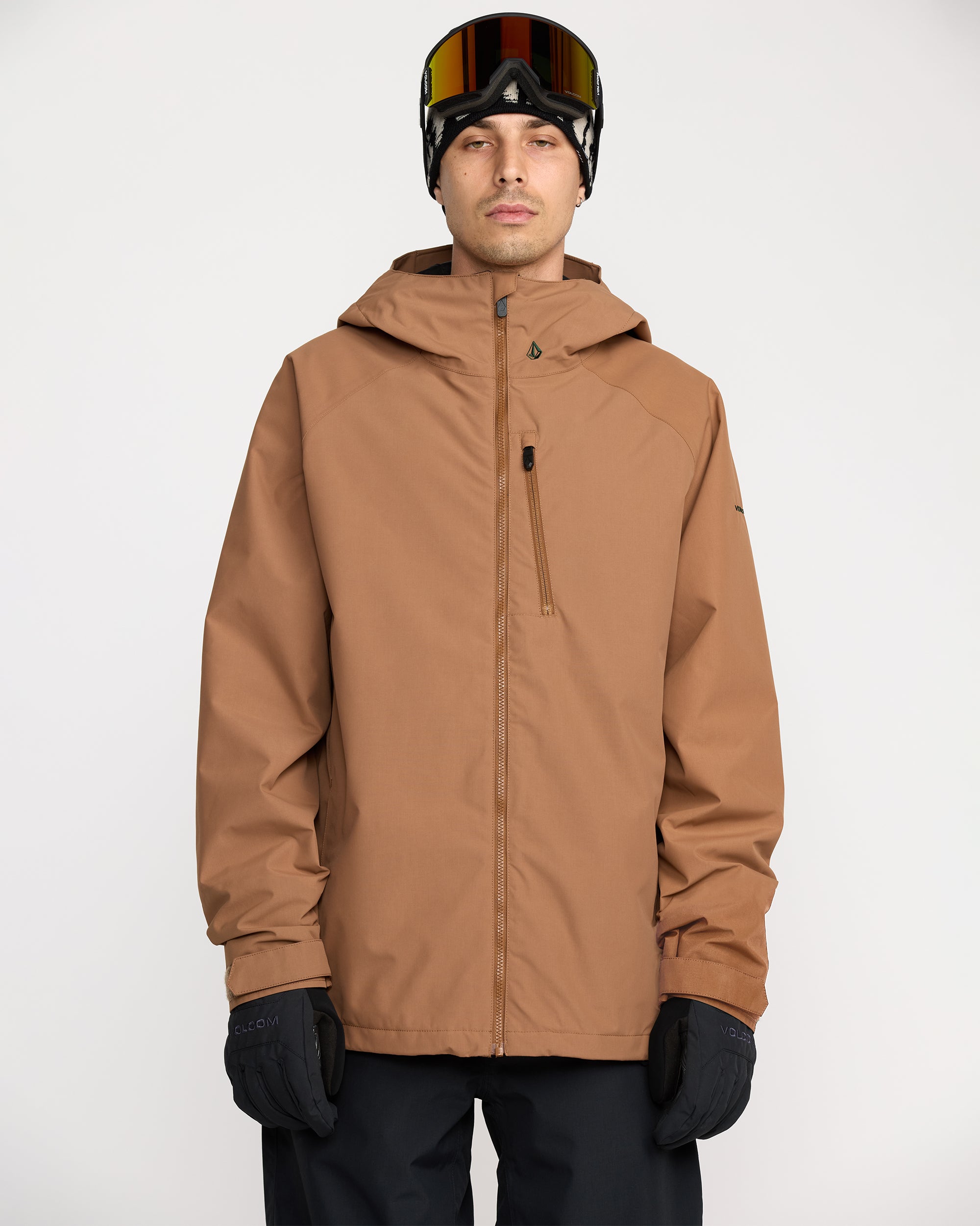 ユプカ 2836 Insulated Jacket - Terra Brown - Men - Volcom EU – Volcom Europe