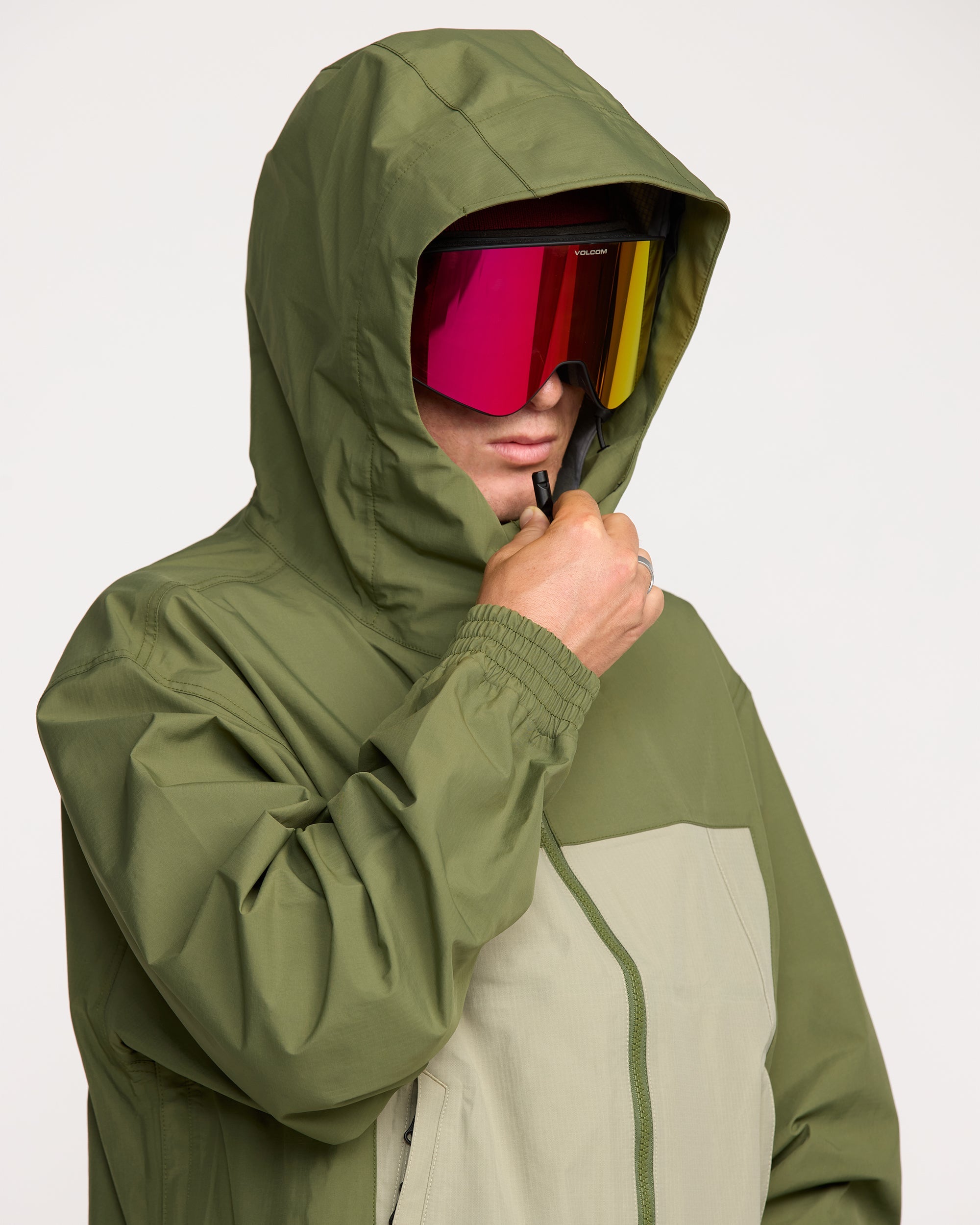 Arthur 3L Jacket - Dark Olive - Men - Volcom EU – Volcom Europe