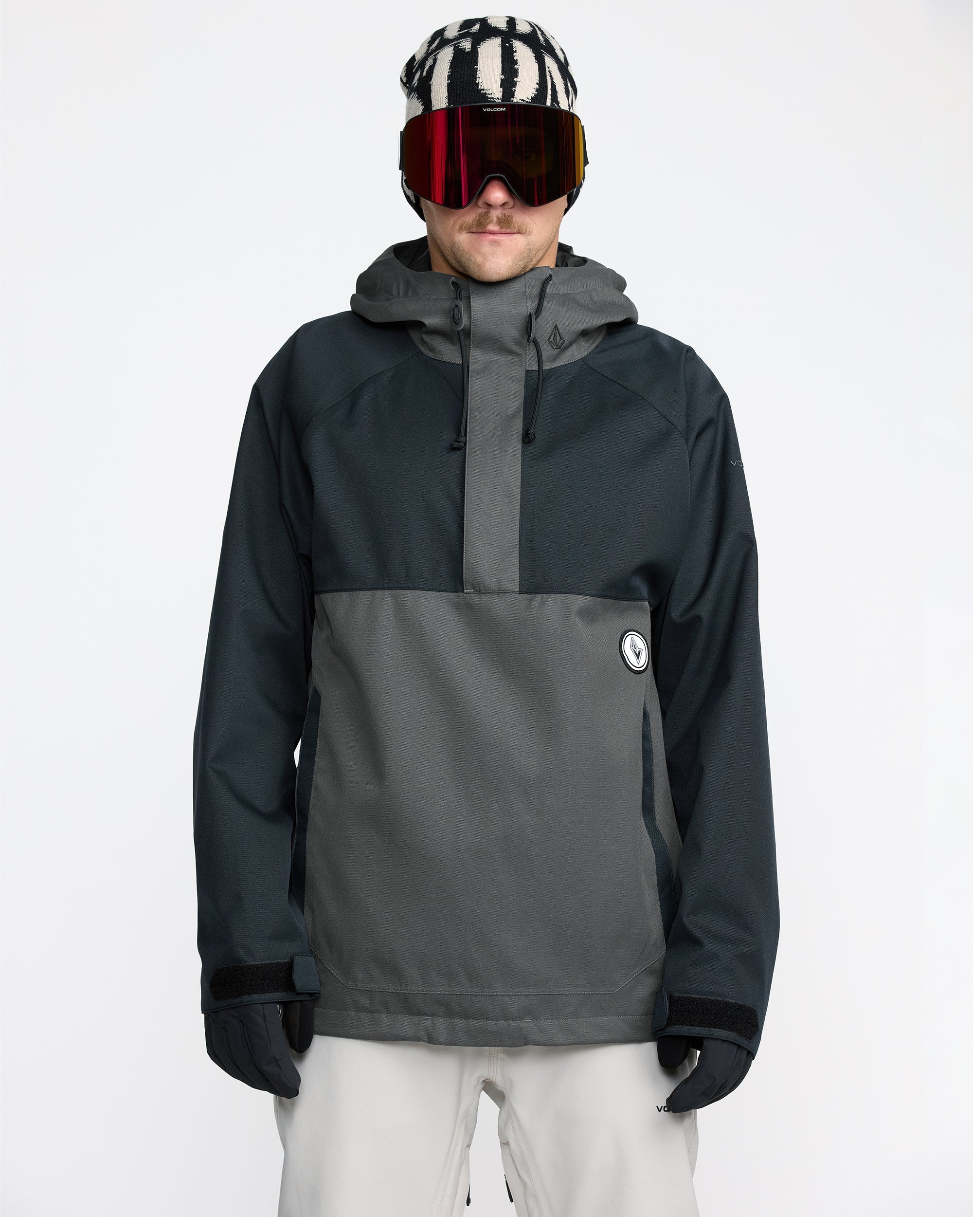 Hossegor 20K Jacket - Black - Men - Volcom EU – Volcom Europe