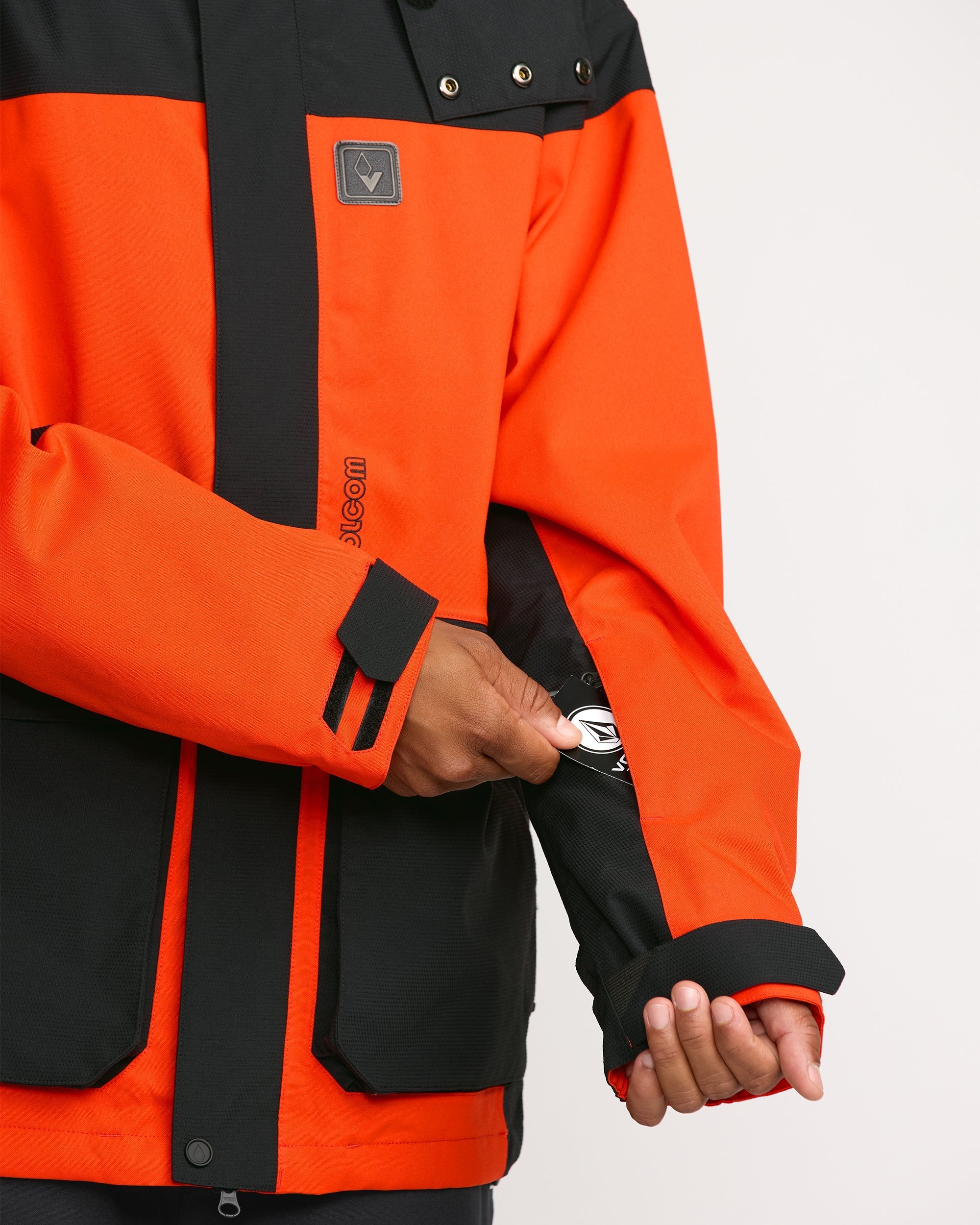 Kleveland Jacket - Orange Shock - Men - Volcom EU – Volcom Europe