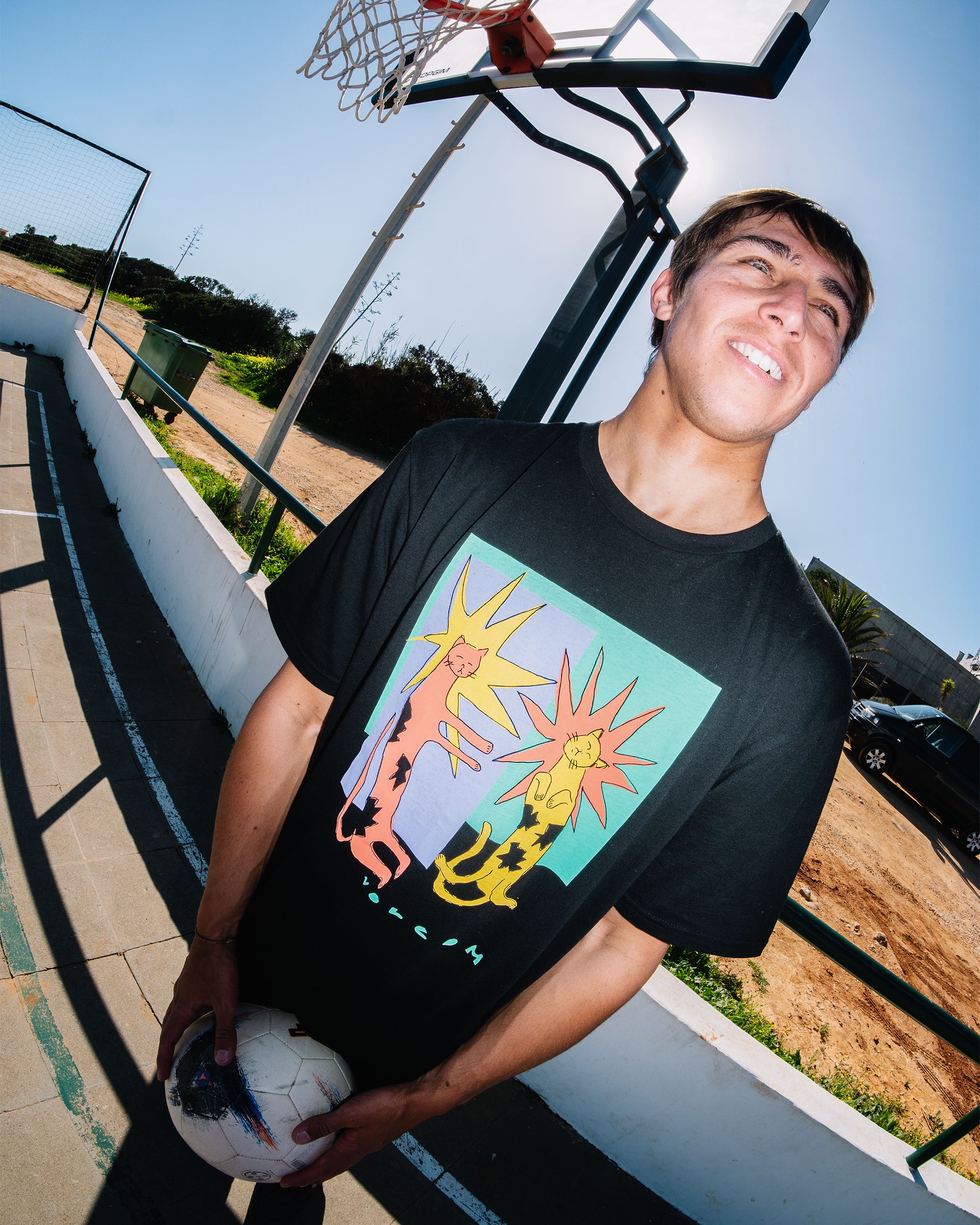 Longo Cats T-Shirt - Black - Men - Volcom EU – Volcom Europe