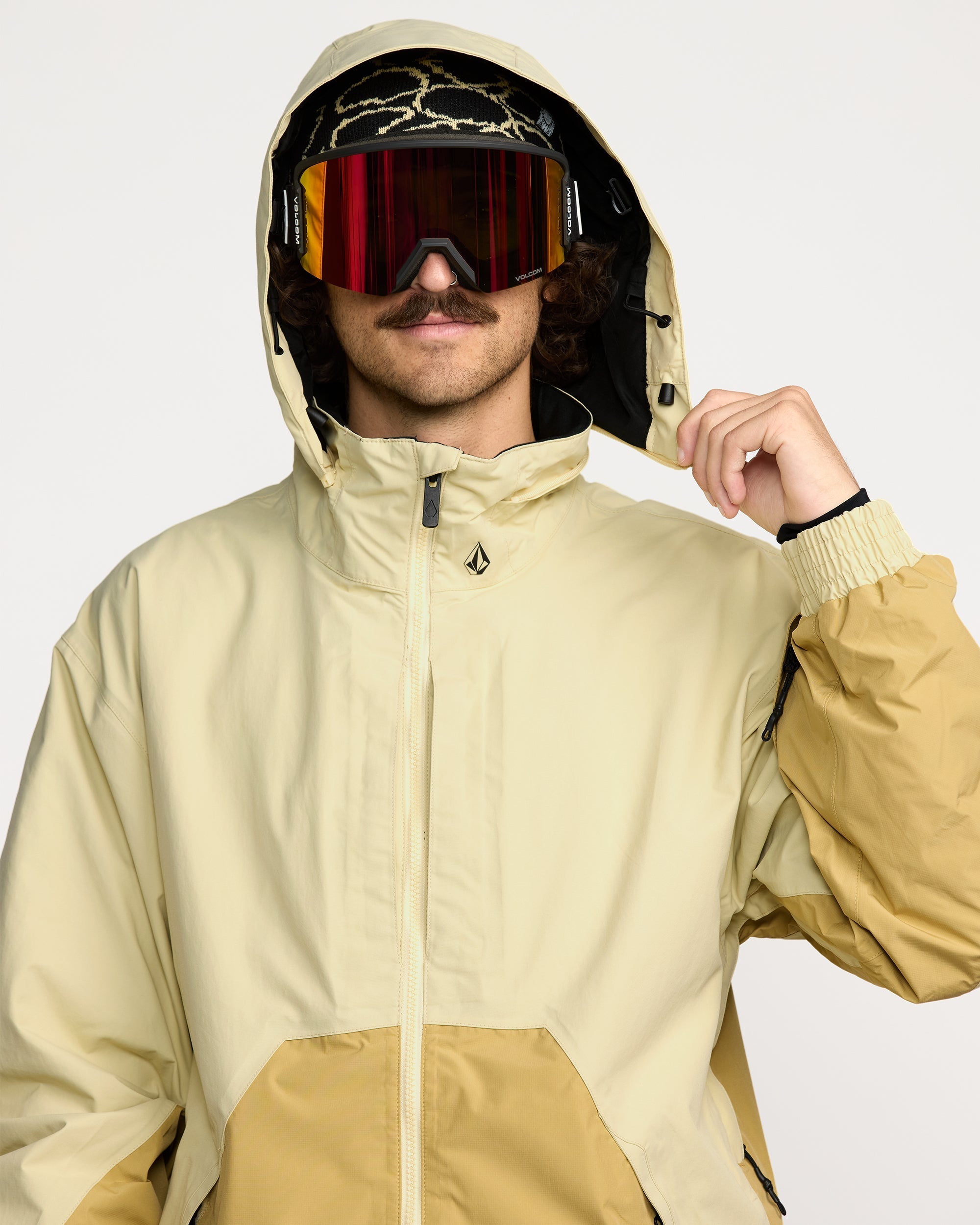 Longo Gore-Tex Jacket - Chino - Men - Volcom EU – Volcom Europe
