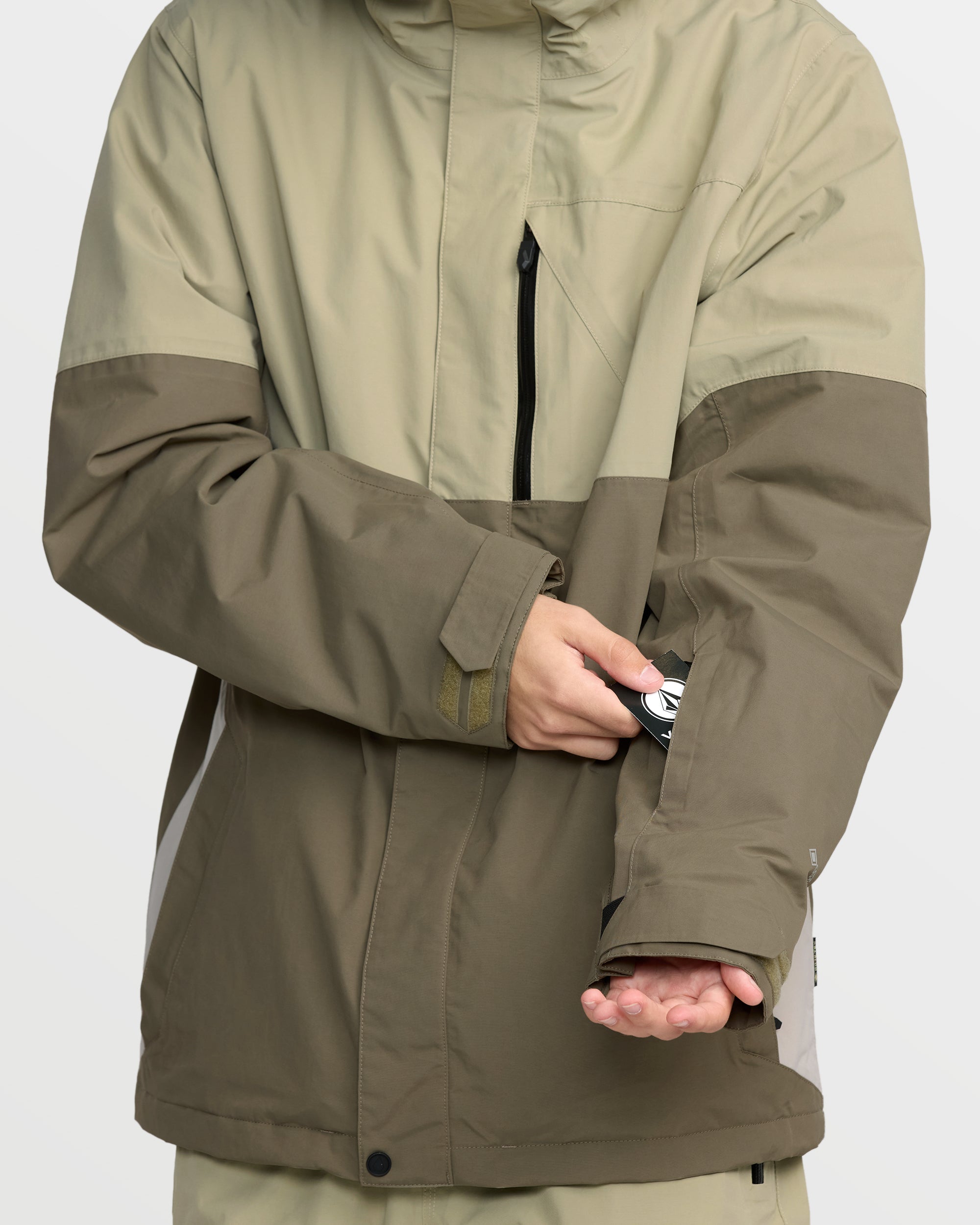 L Insulated Gore-Tex Jacket - Moss Green - Men - Volcom EU