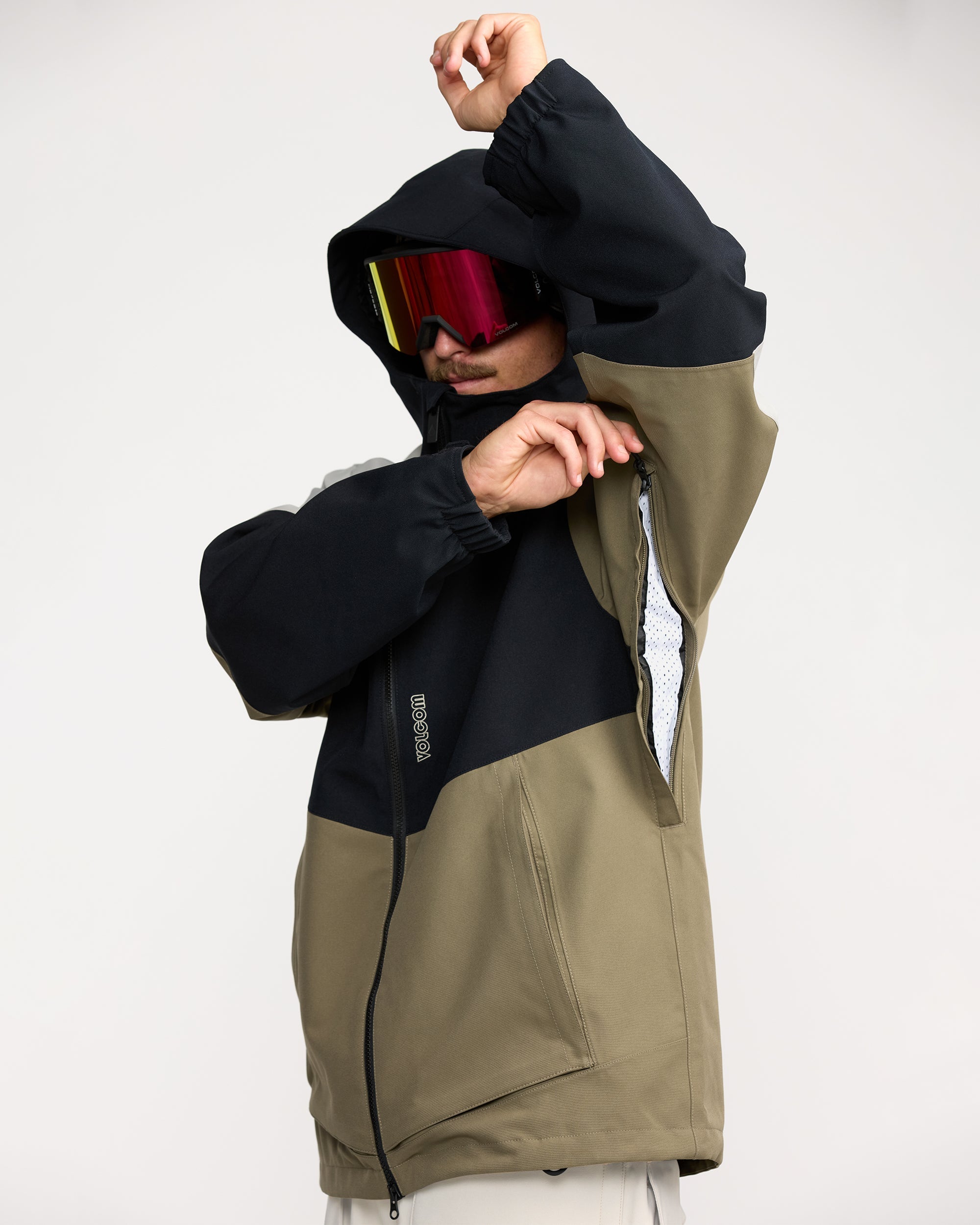 Brighton Full Zip Jacket - Military - Men - Volcom EU – Volcom Europe