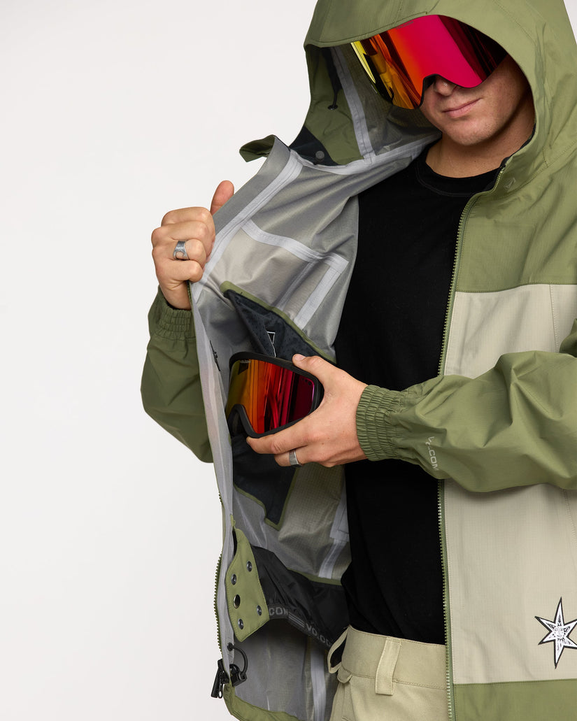 Arthur 3L Jacket - Dark Olive