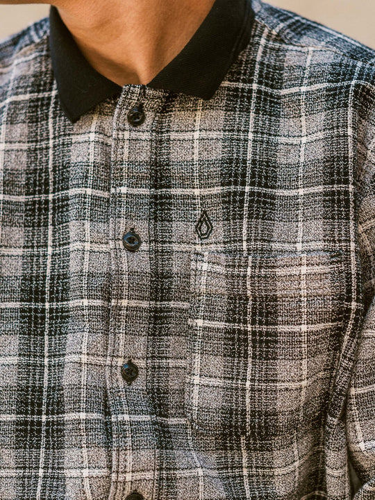 Louie Lopez Flannel Shirt - BLACK