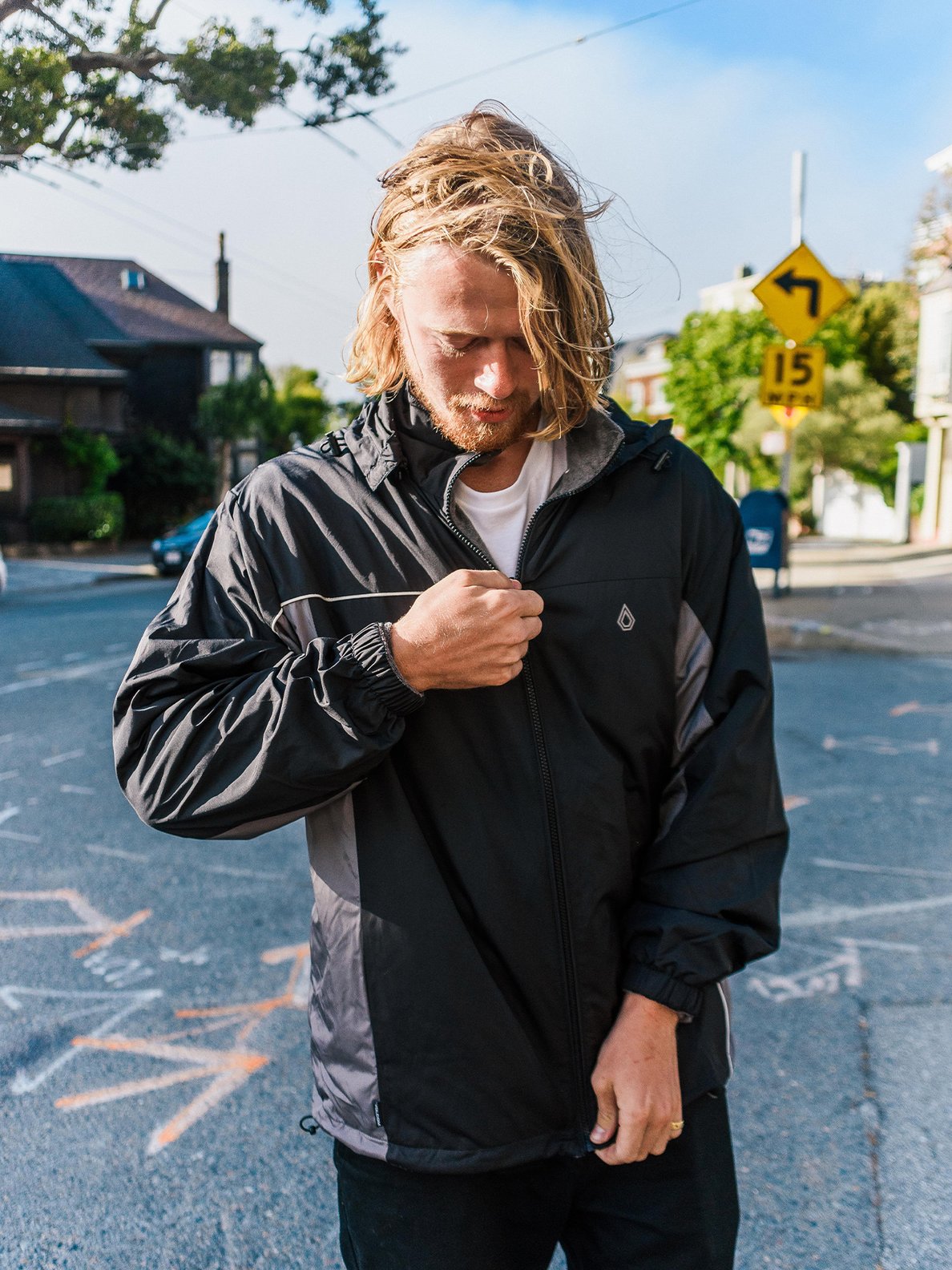 Louie Lopez Jacket BLACK Volcom Europe