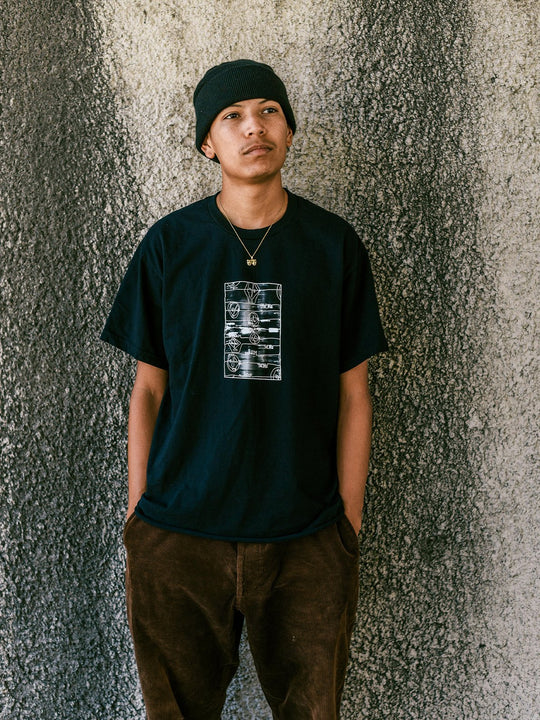 Louie Lopez Night Blur T-shirt - BLACK