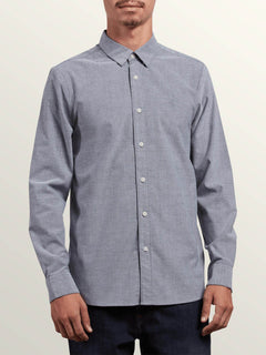 Oxford Stretch Shirt - BLACK