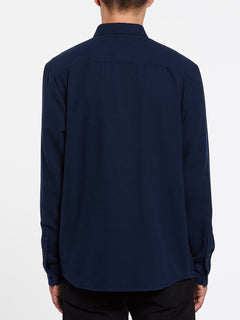 CADEN SOLID L/S (A0532004_NVY) [B]