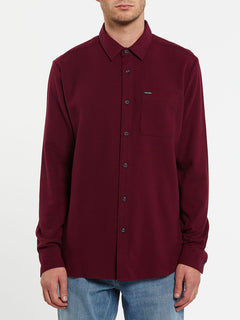 CADEN SOLID L/S (A0532004_POR) [F]