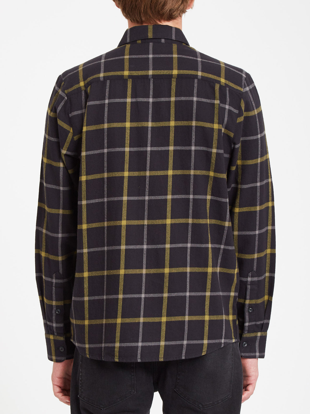 Caden Plaid Shirt - BLACK (A0532101_BLK) [B]