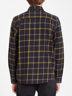 Caden Plaid Shirt - BLACK (A0532101_BLK) [B]