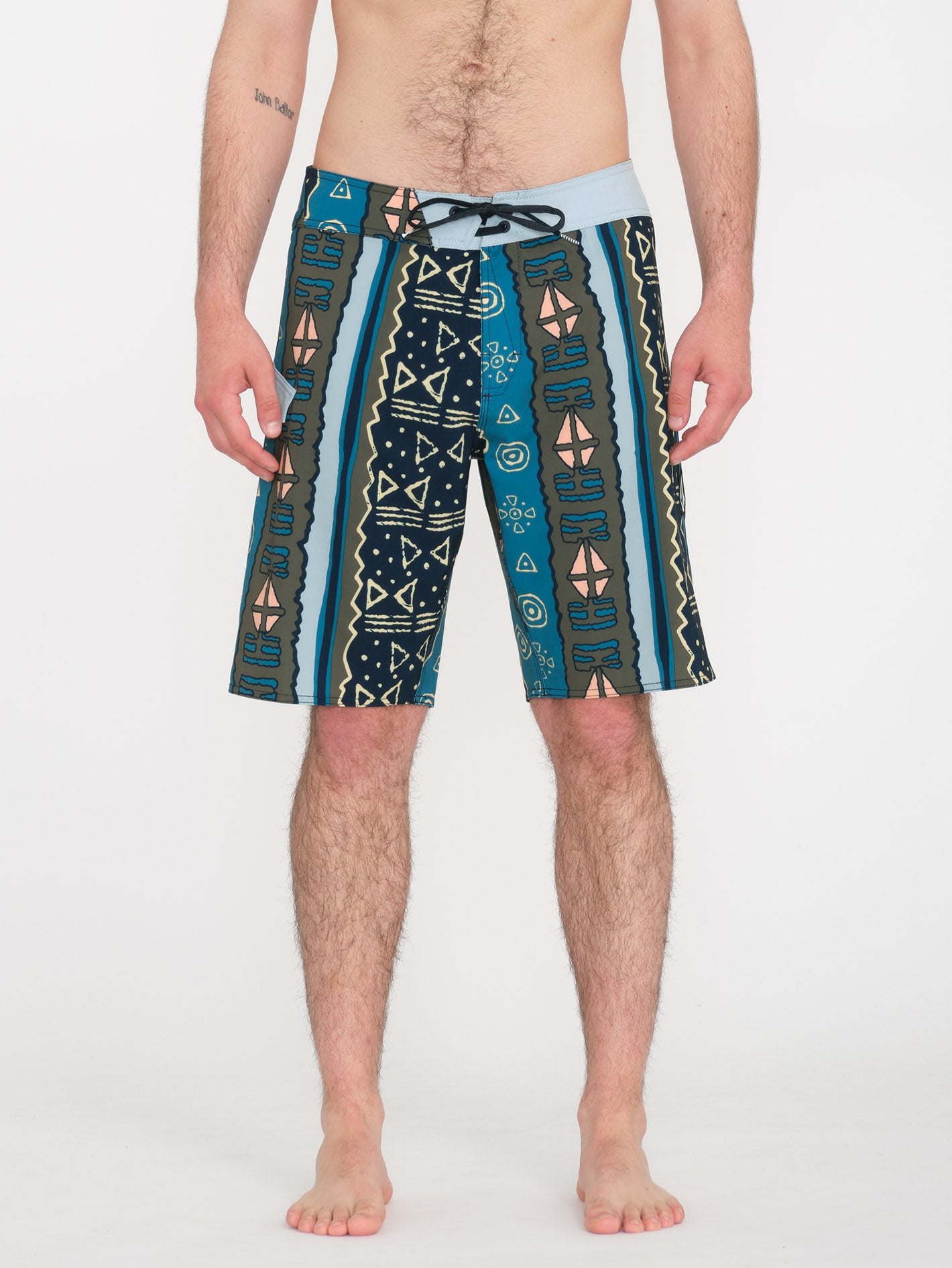 Lido Print Mod 20" Boardshort - OCEAN TEAL
