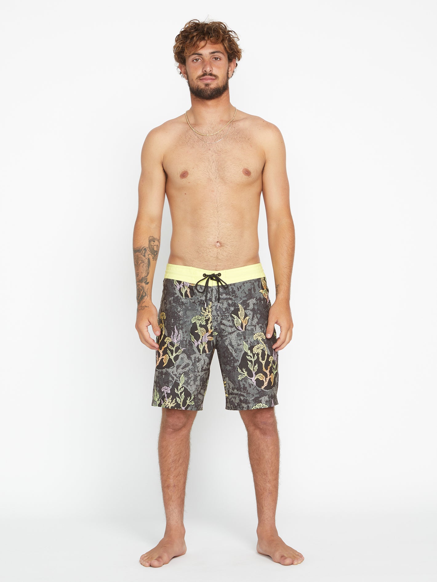 Mashed Stoney 19" Boardshort - DUSK GREY