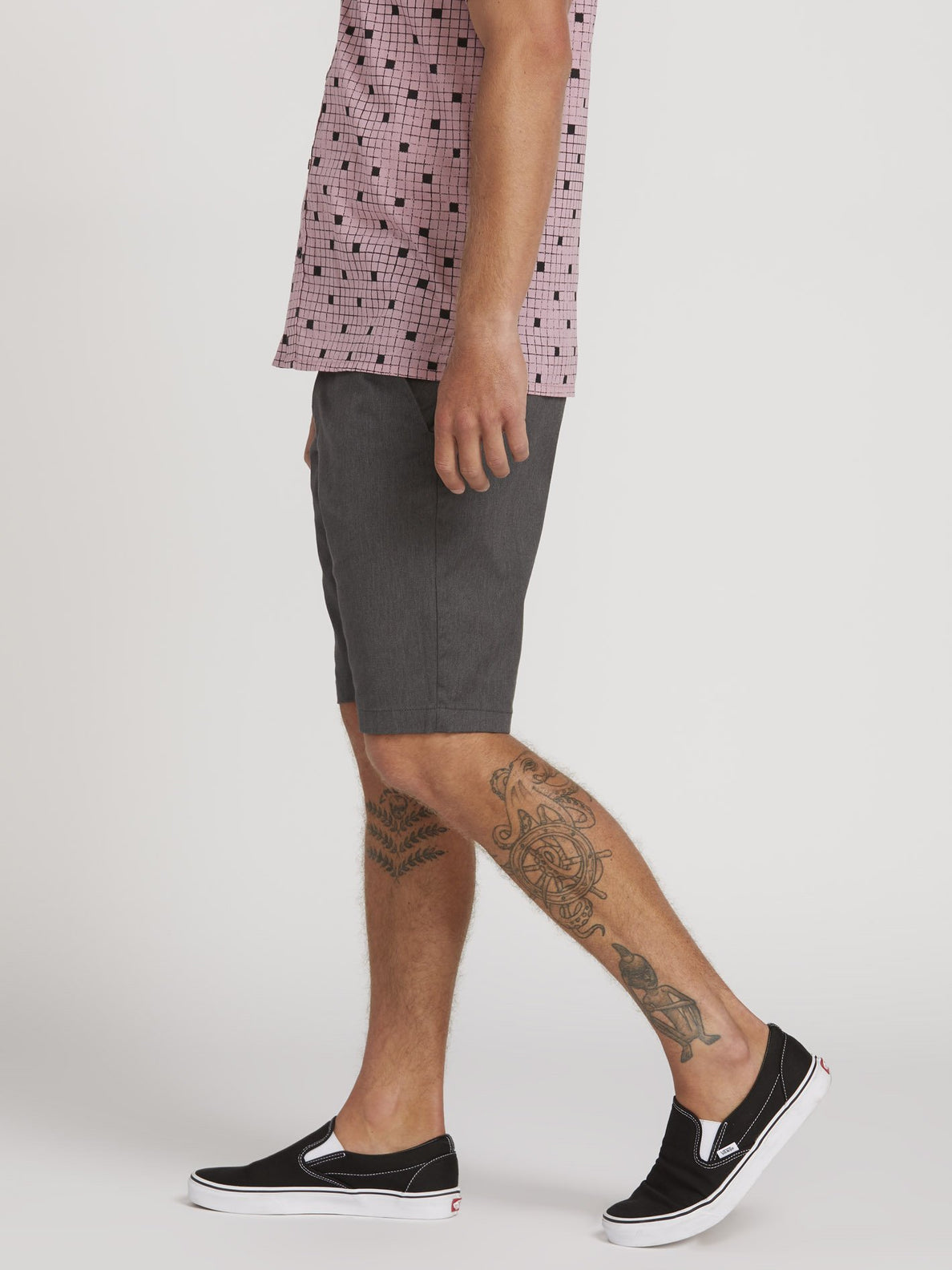Frickin Modern Stretch Short Charcoal Heather Volcom Europe