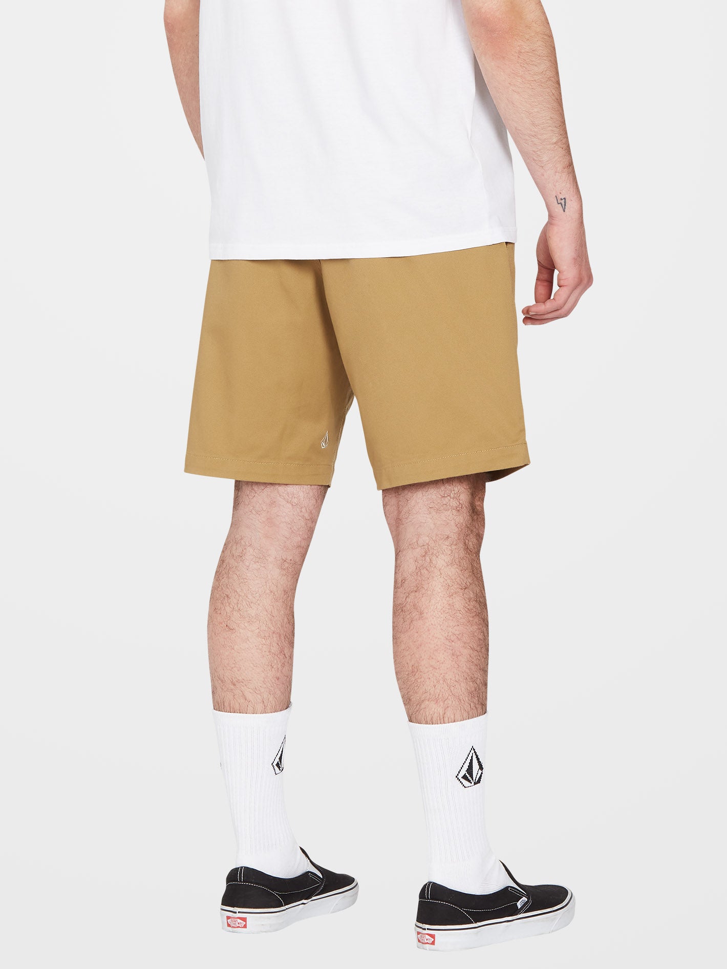 Frickin Elasticated Waist 19 Short DARK KHAKI Men Volcom EU