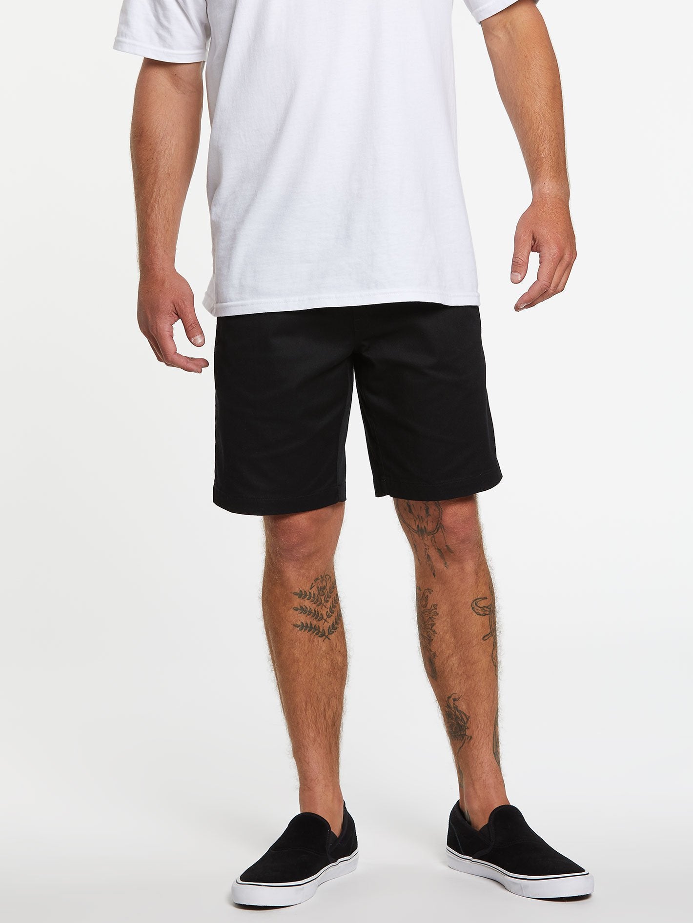 Frickin Elasticated waist Short 19" - BLACK