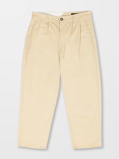 Pleated Chino Trousers - ALMOND (A1112300_ALD) [1]