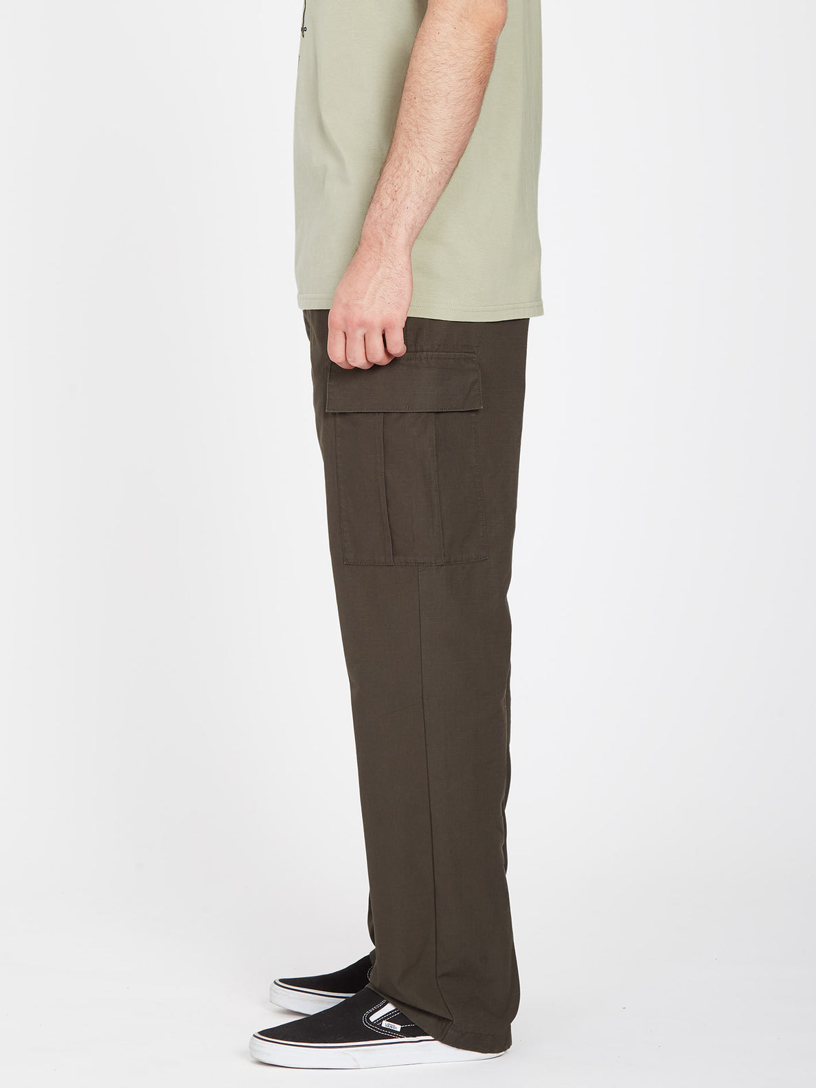 Volmander March Cargo Trousers RINSED BLACK Men Volcom EU