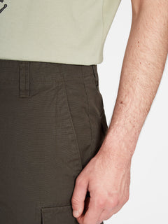 Volmander March Cargo Trousers - RINSED BLACK (A1112302_RIB) [5]