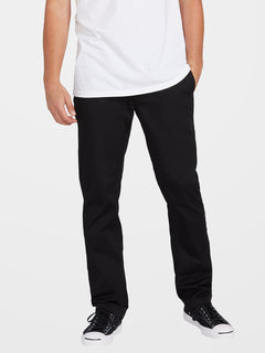 Frickin Modern Stretch Chino Trousers - BLACK (A1112306_BLK) [F]