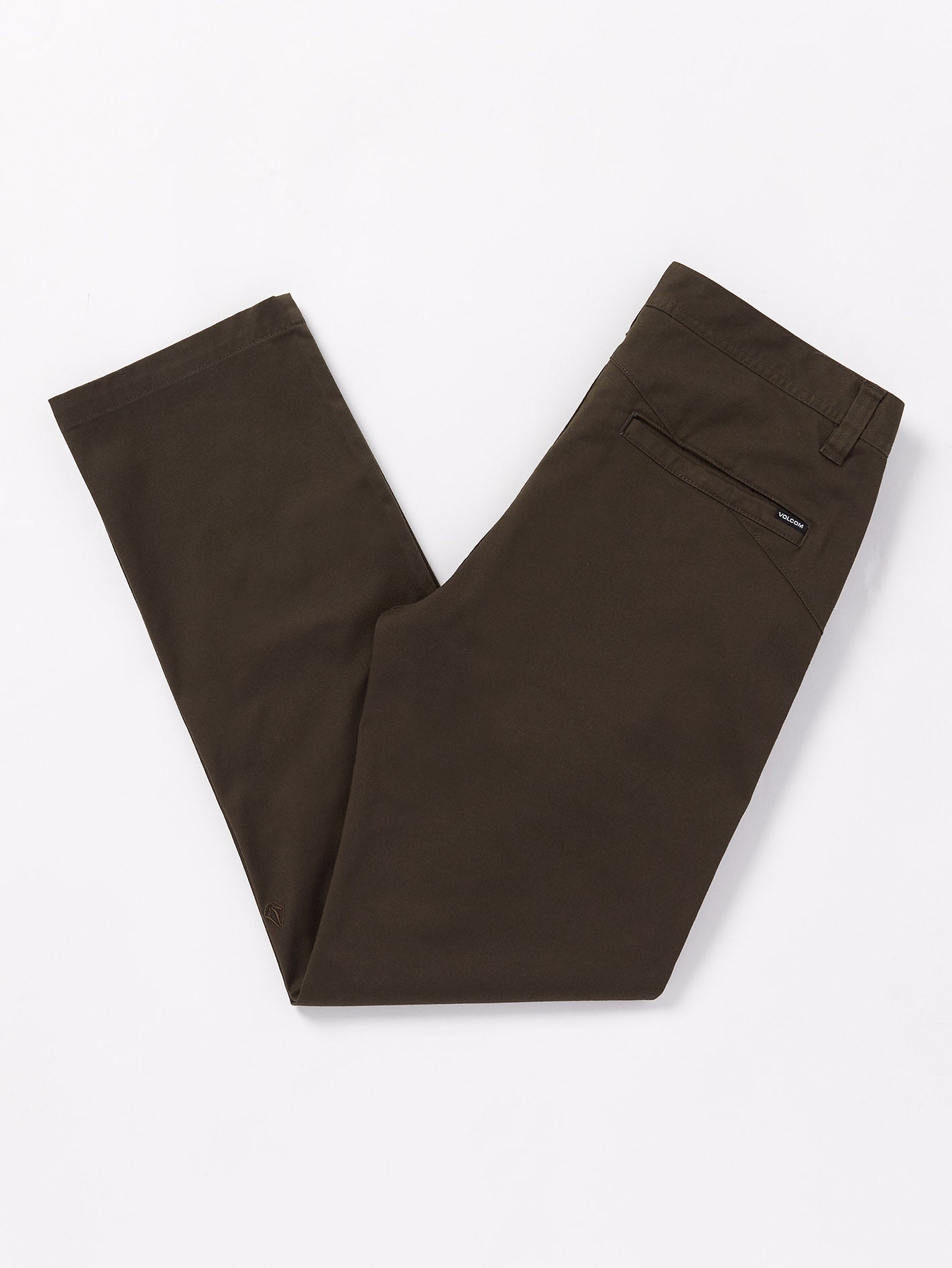 Frickin Modern Stretch Chino Trousers - DARK BROWN - Men - Volcom