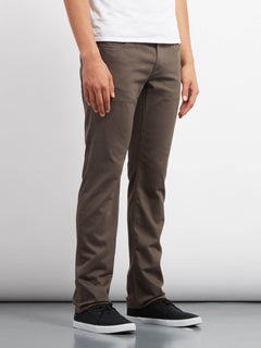 Vorta 5 Pocket Slub Pant - LEAD