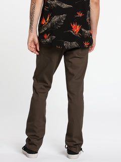 Vorta 5 Pocket Slub Slim Fit Jeans - Lead (A1131701_LED) [2]