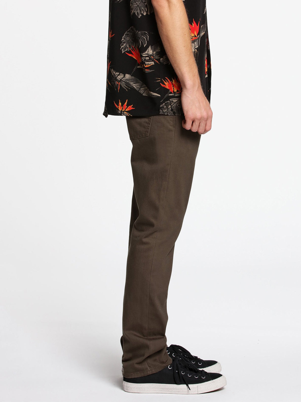 Vorta 5 Pocket Slub Slim Fit Jeans - Lead (A1131701_LED) [3]