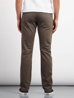 Vorta 5 Pocket Slub Pant - LEAD