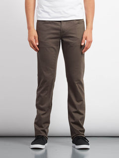 Vorta 5 Pocket Slub Pant - LEAD