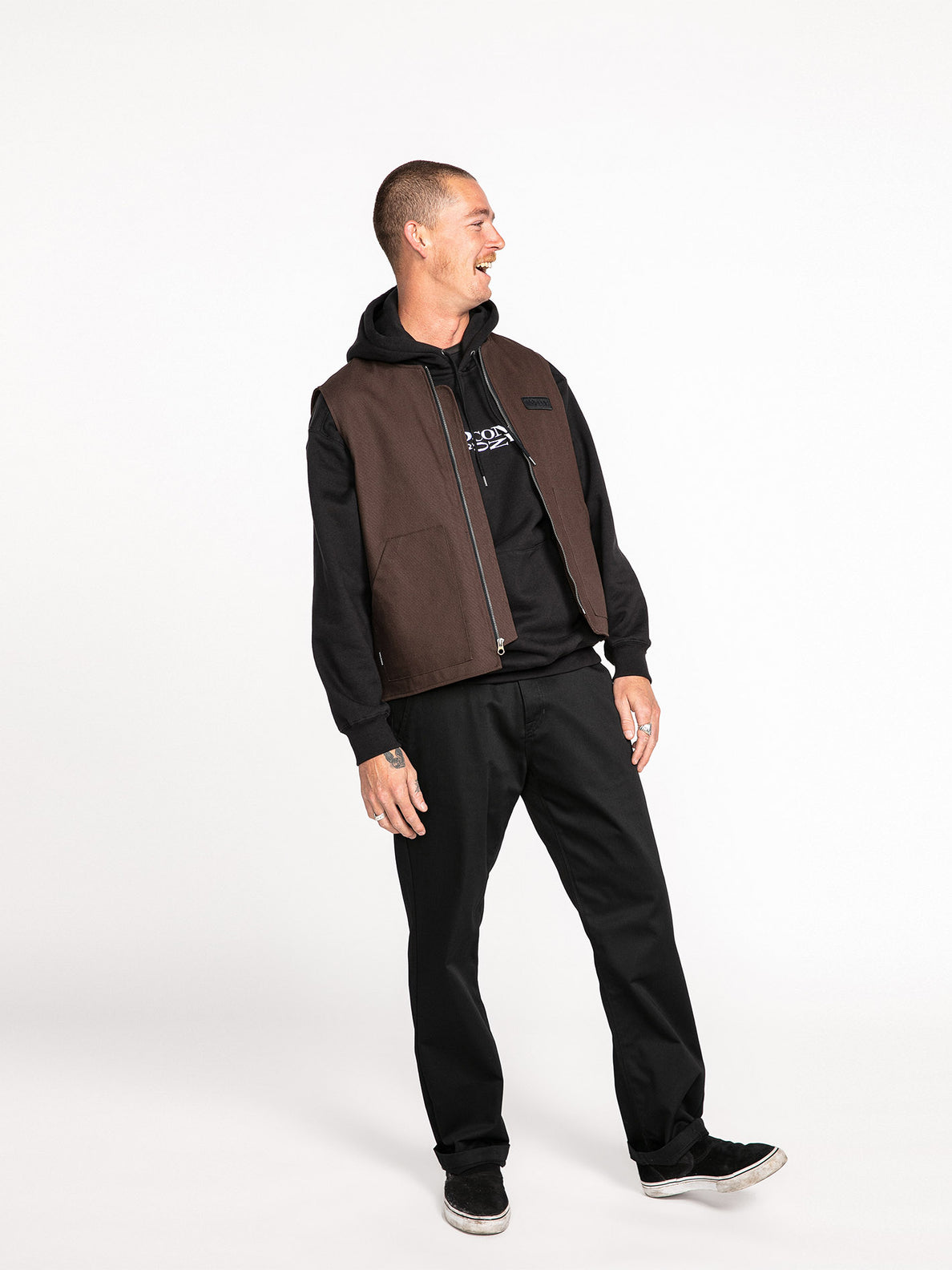 Frickin Skate Chino Trousers - BLACK (A1132106_BLK) [18]
