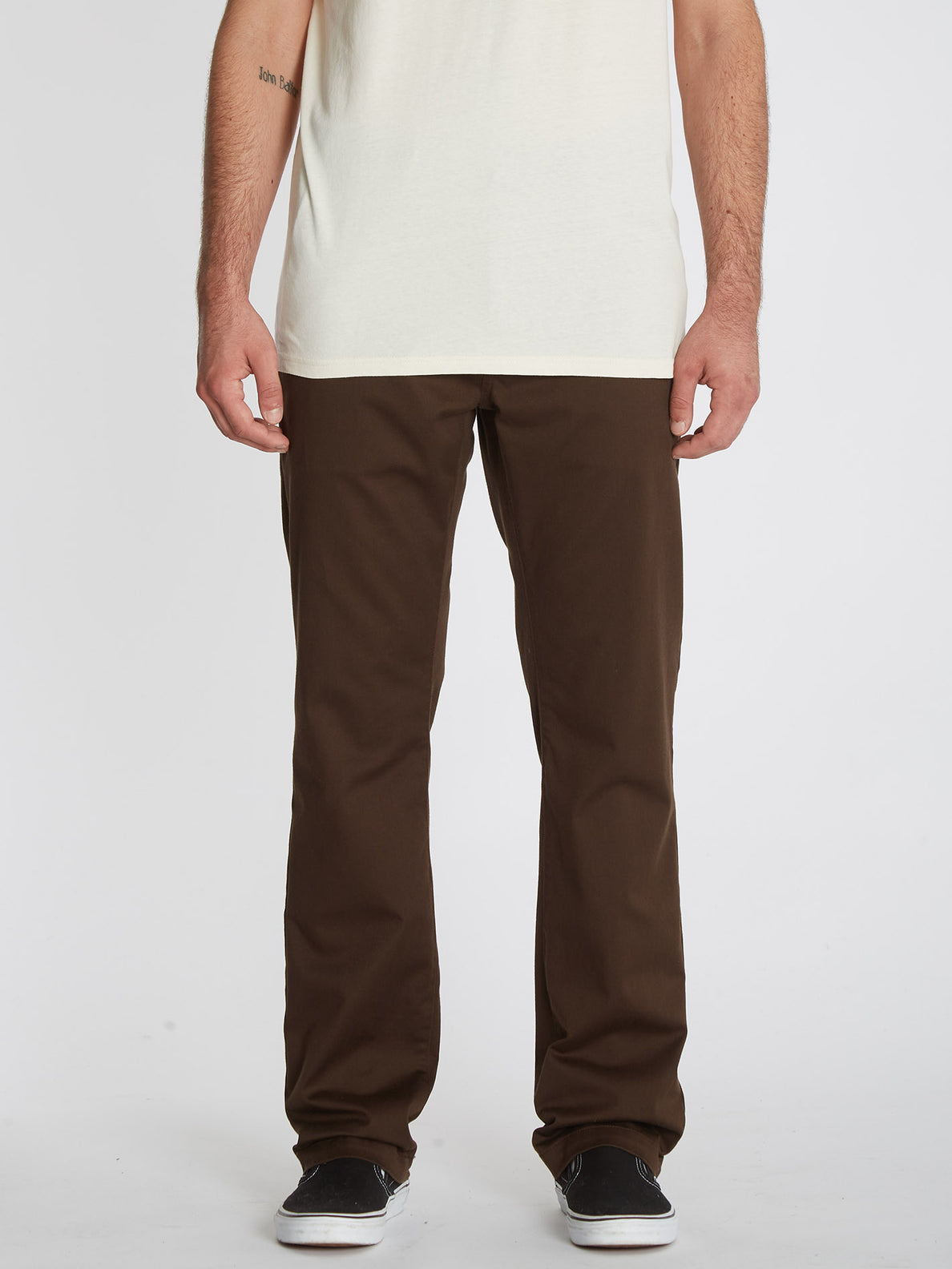 Dark brown outlet stretch pants
