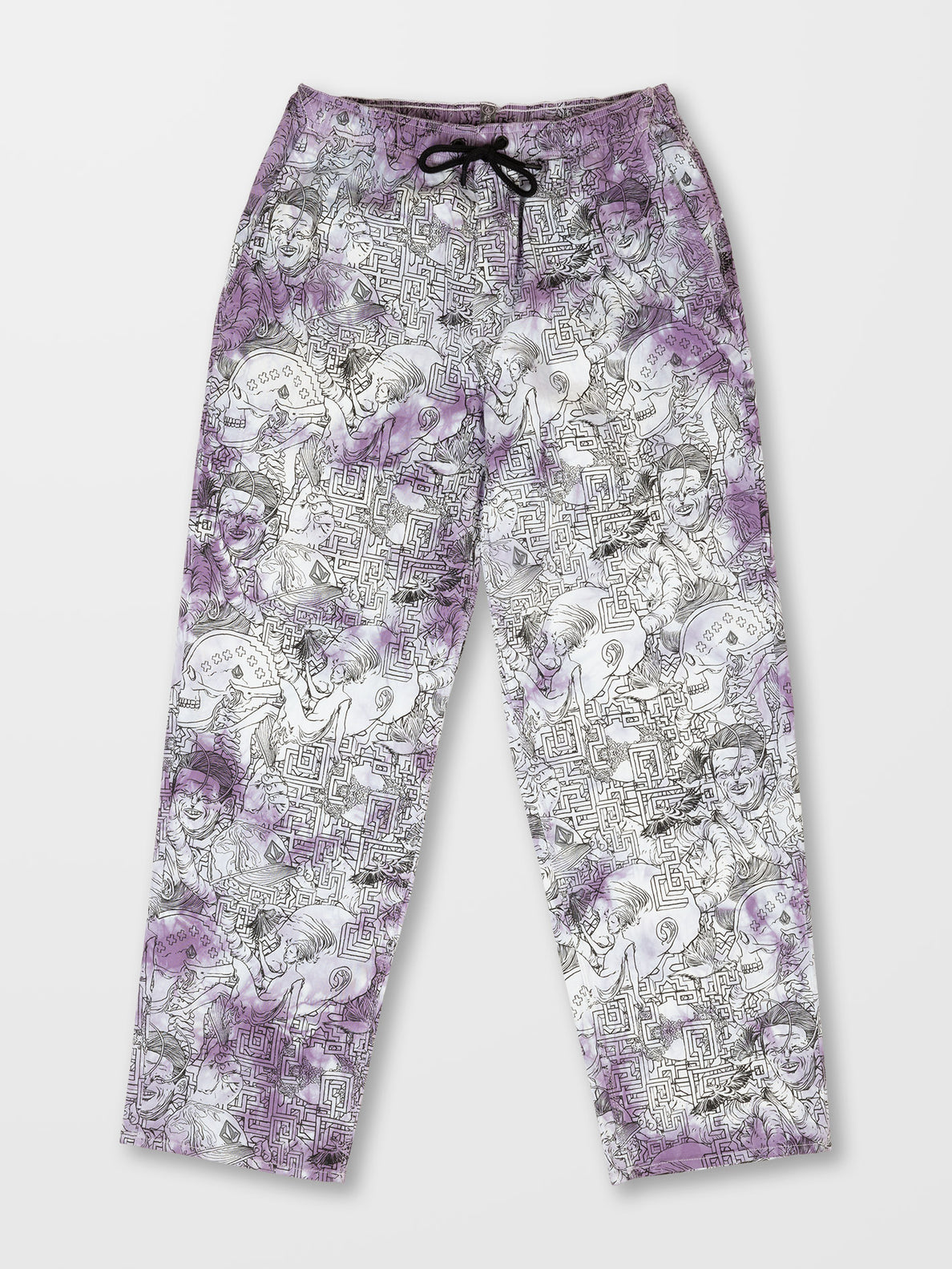 Ed Merlin Murray Elasticated Waist Trousers - PRINT (A1212304_PRT) [1]