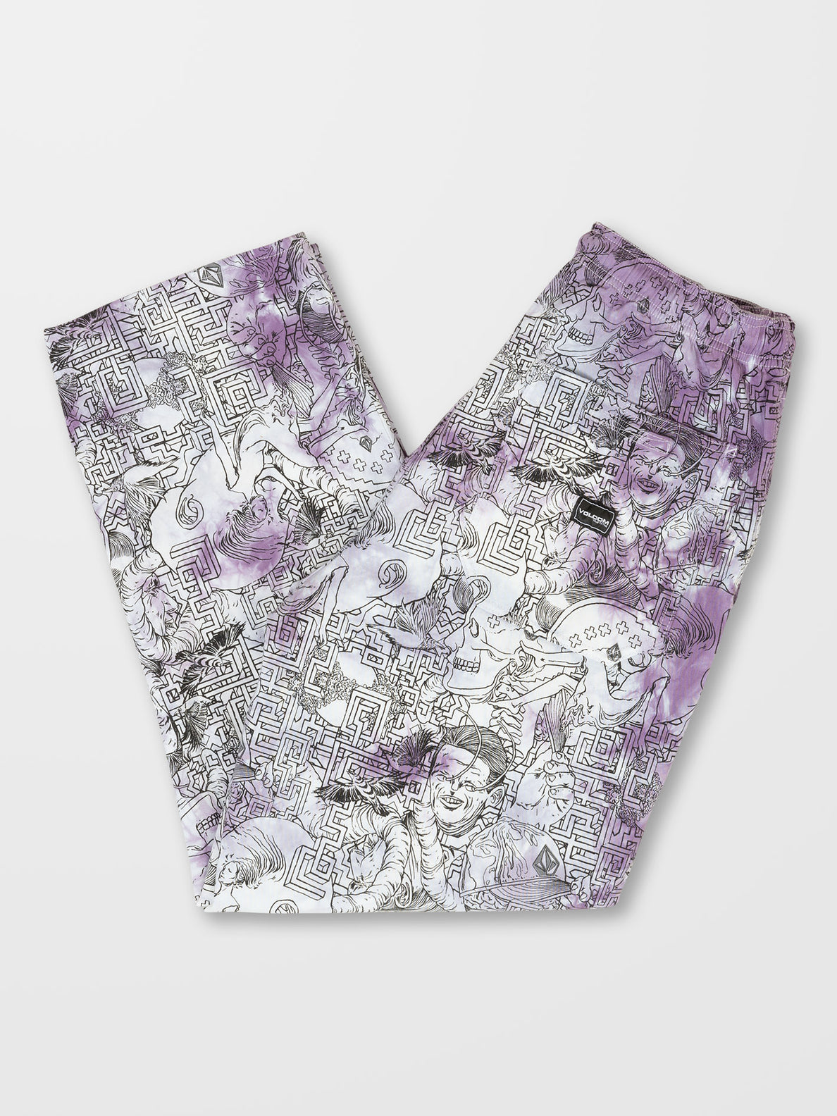 Ed Merlin Murray Elasticated Waist Trousers - PRINT (A1212304_PRT) [2]