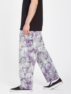 Ed Merlin Murray Elasticated Waist Trousers - PRINT (A1212304_PRT) [3]