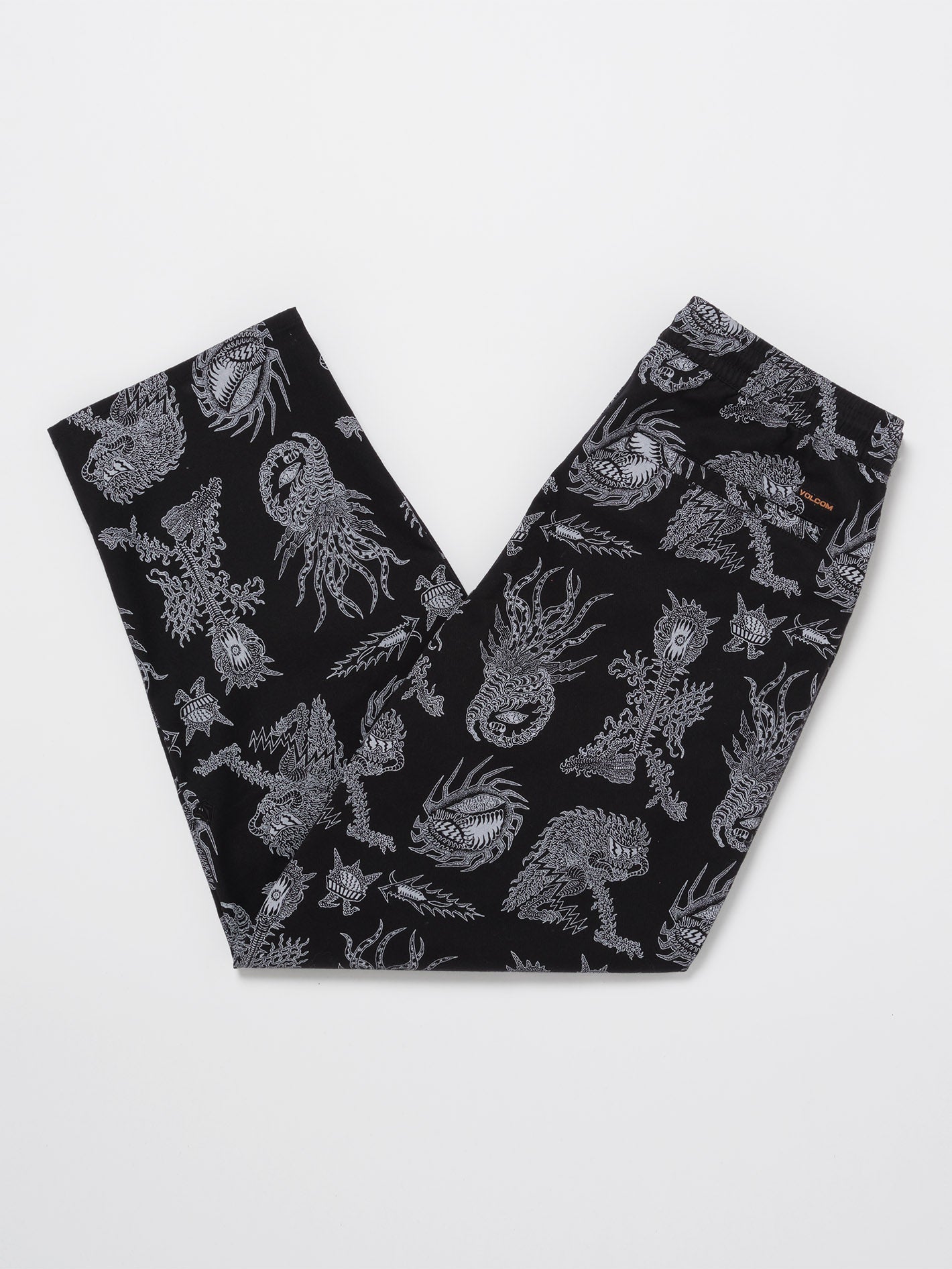 Tetsunori Freazy Elastic Waist Trousers - BLACK - Men